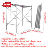 1.9m High Professional Manufacturer Hot-dipped Galvanized Ringlock Multi-Purpose Scaffolding